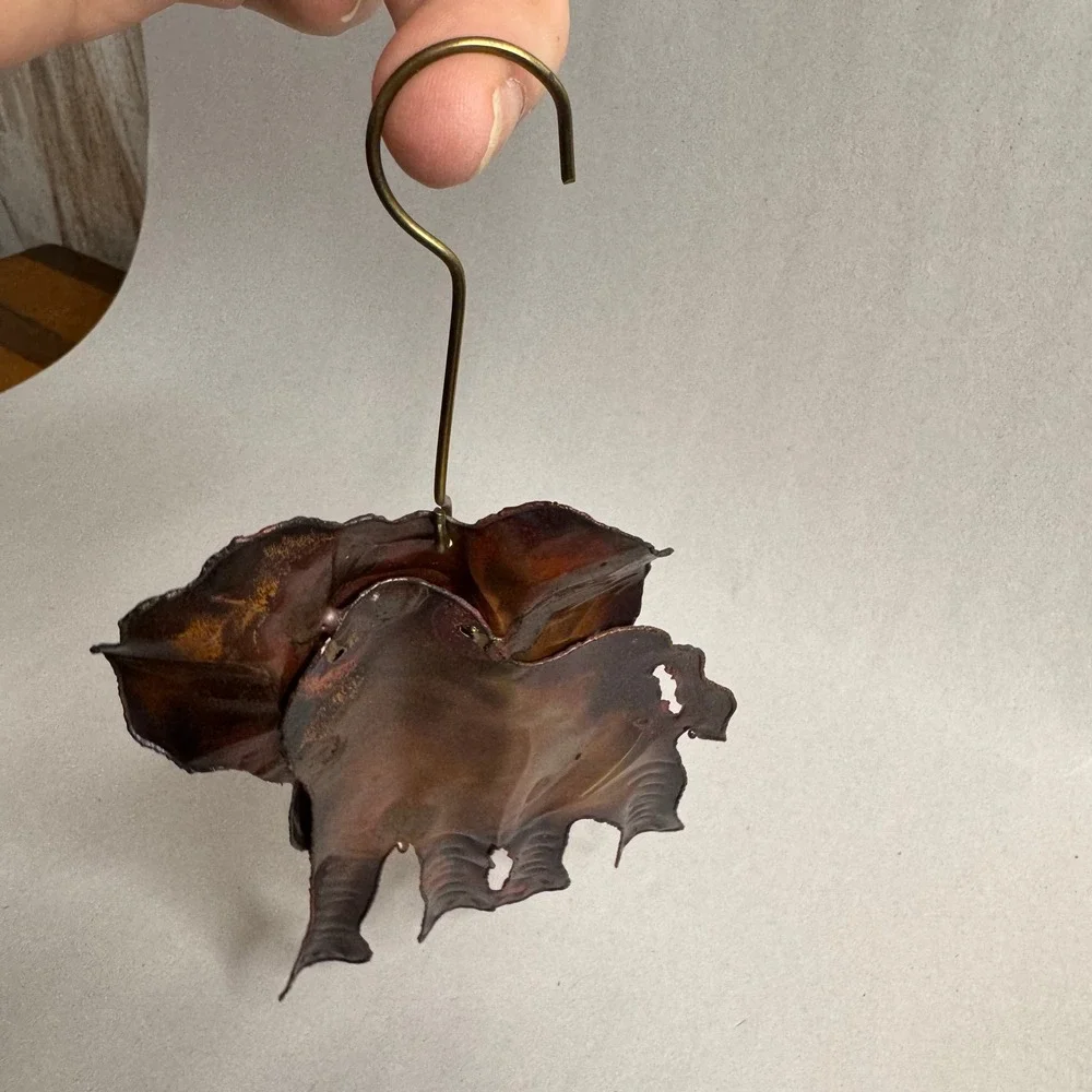Handcrafted Metal Elephant Ornament Carnival Suncatcher Garden‎ Decor